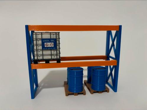 Palletstelling 1:32 voor diorama, Hobby en Vrije tijd, Modelbouw | Figuren en Diorama's, Nieuw, Diorama, 1:50 of kleiner, Ophalen of Verzenden