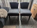 2 gezellige lage stoeltjes, Ophalen, Gebruikt, Grijs, Twee