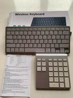Wireless keyboard en key pad te koop., Computers en Software, Toetsenborden, Ophalen of Verzenden, Zo goed als nieuw