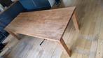Teakhouten eettafel 250x100cm, Huis en Inrichting, Tafels | Eettafels, Gebruikt, Teakhout, 200 cm of meer, Vijf personen of meer
