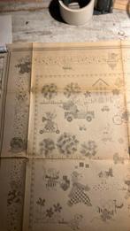 Patroon merklap baby of kinderkamer, Ophalen of Verzenden, Gebruikt, Handborduren, Patroon