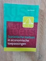 Statistische toetsen in economische toepassingen, Ophalen of Verzenden, Zo goed als nieuw, Overige niveaus, Jaap Klouwen