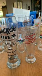 Bierglazen, Ophalen of Verzenden, Zo goed als nieuw, Bierglas