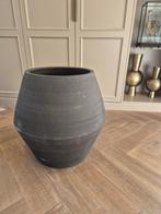 Serax Construct bloempot small Ø52 cm zwart, Tuin en Terras, Ophalen, Steen, Gebruikt, 40 cm of meer