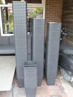 Partij kunststof plantenpotten, Tuin en Terras, Bloembakken en Plantenbakken, Ophalen, Tuin, Kunststof, Gebruikt
