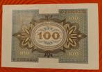 100 Mark biljet Duitsland 1920 in unc kwaliteit, Ophalen of Verzenden, Duitsland