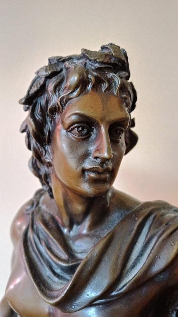bronzen beeld Apollo 64 cm beschikbaar voor biedingen