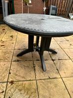 Ronde Kunststof Tuintafel, Tuin en Terras, Tuintafels, Ophalen, Gebruikt, Rond, Kunststof