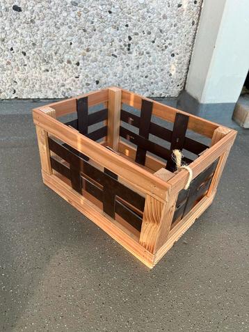 Nieuwe houten fietskrat transportfiets beschikbaar voor biedingen