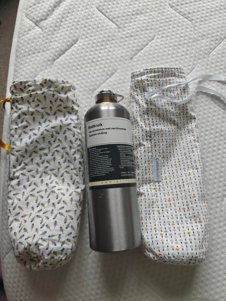 Babykruik met twee kruikzakken, Ophalen of Verzenden, Zo goed als nieuw, Overige typen