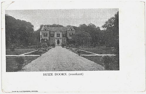 962729	huize	Doorn	Utr	. Leuke oude kaart Onbeschreven, Verzamelen, Ansichtkaarten | Nederland, Ongelopen, Utrecht, Ophalen of Verzenden