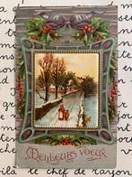 1910 Meilleurs Voeux (EE), Ophalen of Verzenden, Voor 1920, Gelopen, Feest(dag)