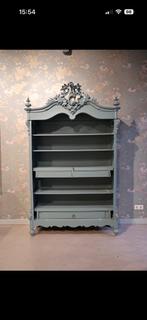 Antieke open kast, Gebruikt, 200 cm of meer, 150 tot 200 cm, Ophalen of Verzenden