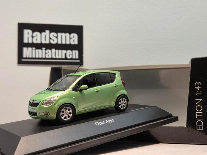 Opel Agila B - Groen - 1:43 Schuco, Hobby en Vrije tijd, Modelauto's | 1:43, Zo goed als nieuw, Auto, Schuco, Ophalen of Verzenden