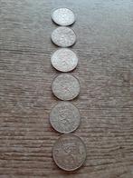 6 Zilveren Rijksdaalders - Diverse Jaartallen, Postzegels en Munten, Munten | Nederland, Koningin Juliana, Zilver, Ophalen of Verzenden