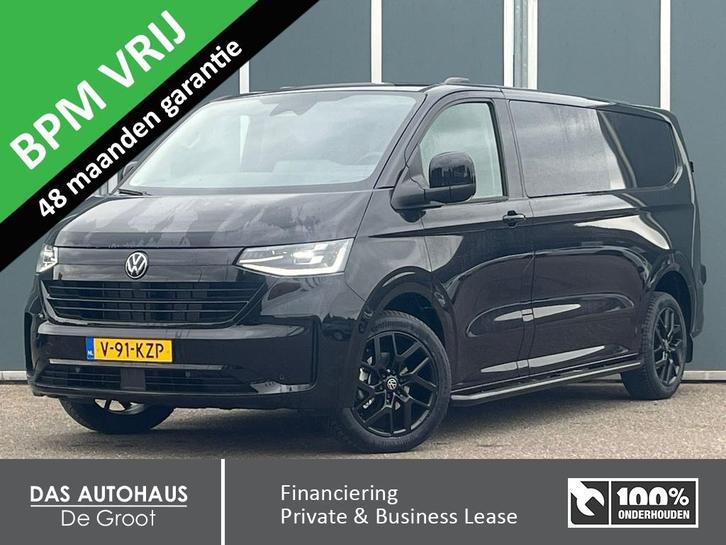 Volkswagen Transporter 2.0 TDI 170pk L2 Bulli Black Style DC, Auto's, Bestelauto's, Bedrijf, Achteruitrijcamera, Adaptive Cruise Control