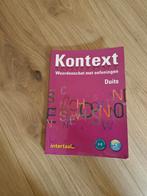 Kontext Duits woordenschat met oefeningen, Erwin Tschirner, Nederlands, Ophalen of Verzenden, Zo goed als nieuw