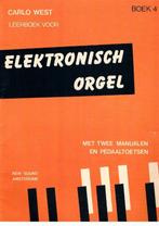 carlo West elektronisch Orgel deel 1,3 en 4, 13 en 15, Orgel, Les of Cursus, Nieuw, Ophalen of Verzenden
