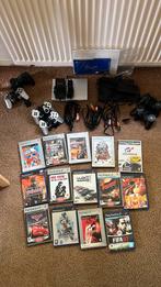 2 complete sets PlayStation 2. Zilver en zwart., Ophalen, Gebruikt, Overige genres, Vanaf 3 jaar