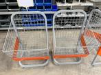 Mobiele stortmand (3x), Huis en Inrichting, Woonaccessoires | Schalen en Manden, Ophalen, Overige materialen, Mand, Zo goed als nieuw