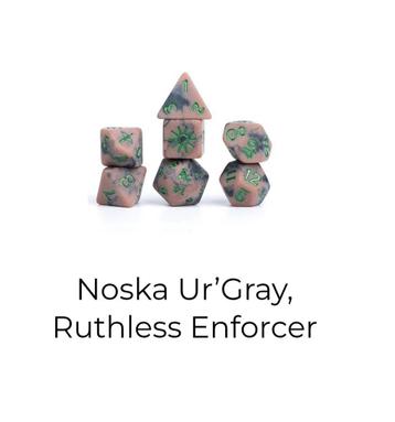 Wizards of the Coast Dungeons & Dragons Noska Ur'Gray Dice beschikbaar voor biedingen