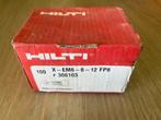 Draadbouten Hilti  X-EM6-8-12 FP8 - 1 ongeopende doos, Ophalen of Verzenden, Nieuw, Minder dan 50 mm, Bouten of Moeren