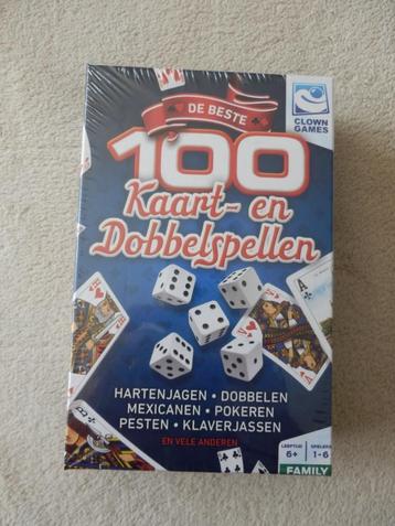 100 Kaart en dobbel spellen beschikbaar voor biedingen