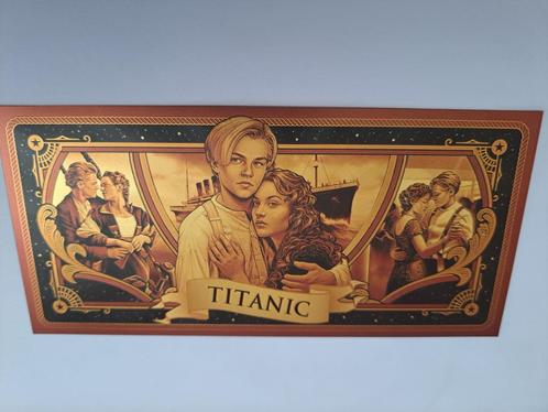 BANKBILJET GOUDFOLIE - TITANIC BILJET 2, Postzegels en Munten, Bankbiljetten | Amerika, Los biljet, Verzenden