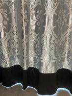Gordijn 250x zilver/grijs, Huis en Inrichting, Gebruikt, 200 cm of meer, Ophalen of Verzenden, 200 cm of meer