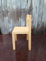 houten stapelstoelen in blank hout (100 stuks op voorraad), Receptie of Entree, Ophalen of Verzenden, Gebruikt, Stoel