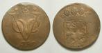 Holland VOC Duit 1780 - wat gebogen vlak, Ophalen of Verzenden, Vóór koninkrijk, 1 cent, Losse munt