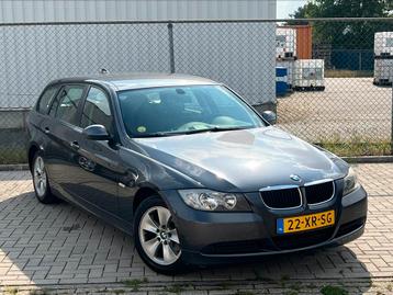 BMW 3-Serie 2.0 318i Touring 2007 Navi Grijs Airco CruiseC. beschikbaar voor biedingen