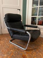 Gelderland 601 Meneer Oberman Fauteuil Design stoel, Huis en Inrichting, Fauteuils, Ophalen, Gebruikt, 75 tot 100 cm, Metaal