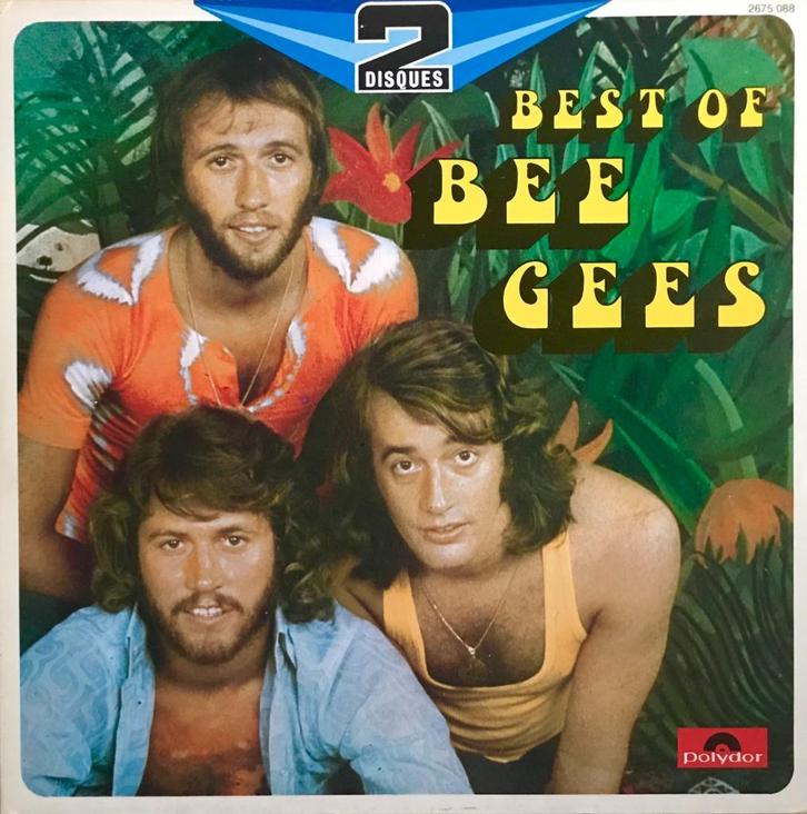 Bee Gees - The Best Of Bee gees dubbellp, Cd's en Dvd's, Vinyl | Pop, Zo goed als nieuw, 1960 tot 1980, 12 inch, Ophalen of Verzenden