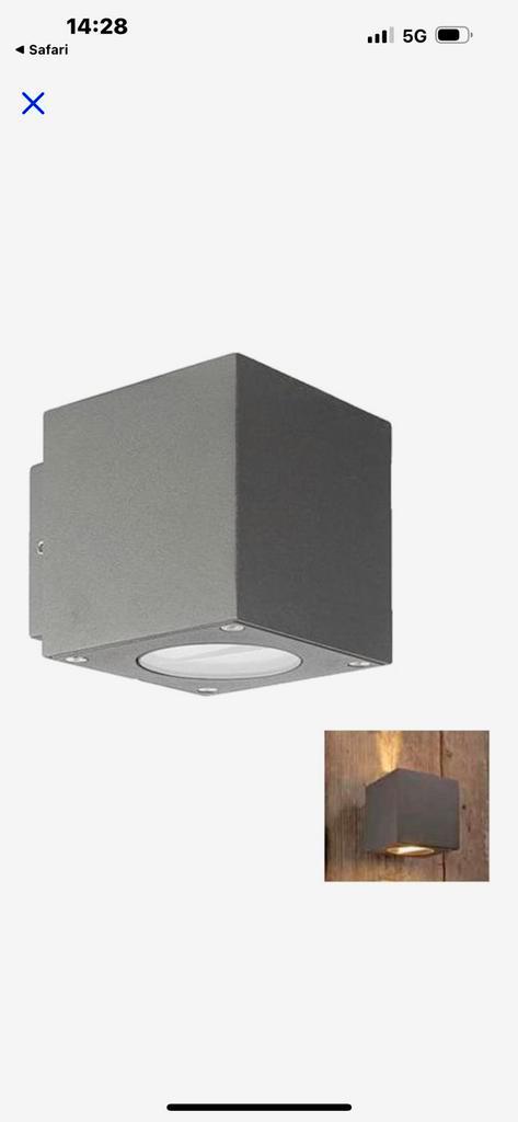 Arlington buitenlamp design lamp ledlamp buiten terras, Tuin en Terras, Buitenverlichting, Nieuw, Wandlamp, Minder dan 50 watt