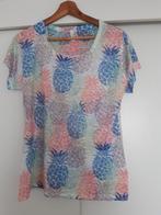 Mooie dames shirt, Ophalen of Verzenden, Zo goed als nieuw, Maat 42/44 (L), Korte mouw