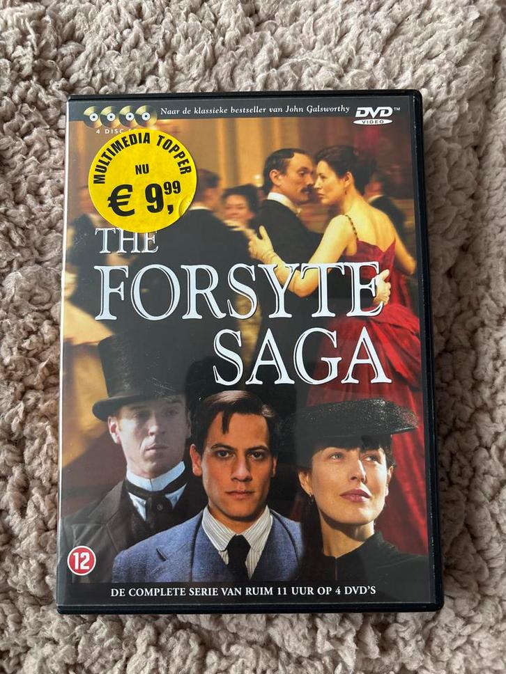 The Forsyte Saga - Complete Serie (4 DVD's), Cd's en Dvd's, Dvd's | Tv en Series, Zo goed als nieuw, Drama, Boxset, Vanaf 12 jaar