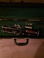 Oude vintage klarinet in koffer compleet, Ophalen of Verzenden, Gebruikt, Hout