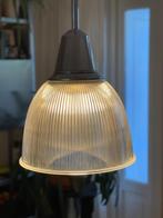 Industriële hanglamp, Huis en Inrichting, Lampen | Hanglampen, Ophalen, Zo goed als nieuw, Glas, 75 cm of meer
