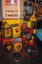 ruilen automobile ford stuurwiel emaillebord olie blik, Ophalen of Verzenden, Reclamebord