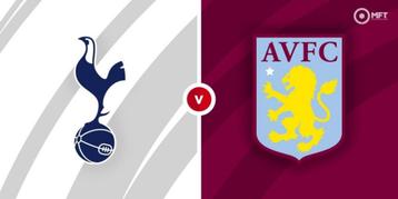 Tickets Tottenham Hotspur - Aston Villa Zon 19 Okt beschikbaar voor biedingen