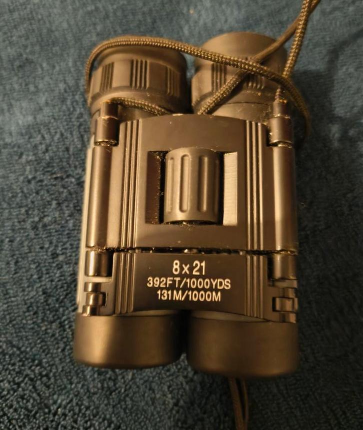 Compacte 8x21 Verrekijker - Ideaal voor Onderweg!, Audio, Tv en Foto, Optische apparatuur | Verrekijkers, Gebruikt, Dakkant (recht)