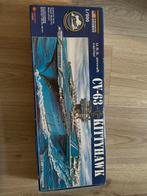 USS Kitty Hawk CV-63 Model 1/800, Hobby en Vrije tijd, Modelbouw | Boten en Schepen, Ophalen of Verzenden, Nieuw, 1:200 of kleiner