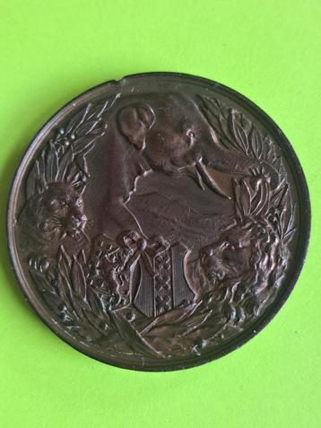 1888 Artis Amsterdam medaille in brons, schaars beschikbaar voor biedingen