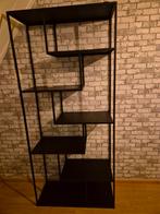 Industriële metalen vakkenkast - 85x190x35cm, Huis en Inrichting, Kasten | Boekenkasten, Met plank(en), Gebruikt, Metaal, 25 tot 50 cm