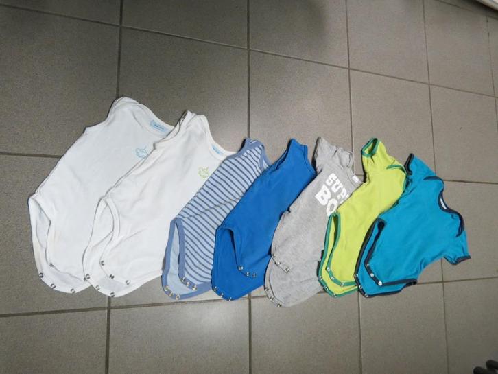 Rompers korte mouw maat 74/80, Kinderen en Baby's, Babykleding | Maat 74, Zo goed als nieuw, Jongetje of Meisje, Nacht- of Onderkleding