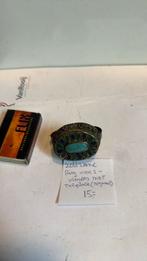 Zeld zame ring voor 2 vingerd met turquase afganistan 15€, Ophalen of Verzenden