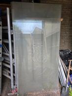 Gehard glas 99 bij 197cm 5 stuks, Doe-het-zelf en Verbouw, Glas en Ramen, Ophalen, Zo goed als nieuw, Glasplaat