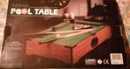 Tabletop Pool Table, Ophalen, Zo goed als nieuw
