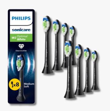 Philips Sonicare W2 Optimal White - Opzetborstels - Zwart -  beschikbaar voor biedingen